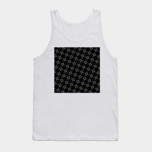 Black and white tile pattern design Tank Top